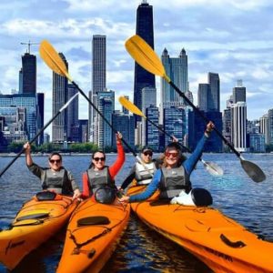 Chicago’s Lake Michigan Downtown Kayak Rental at Ohio Street Beach at 550 E Grand Ave, Chicago, United States Lizp.com Special Offers, Deals & Discounts in USA